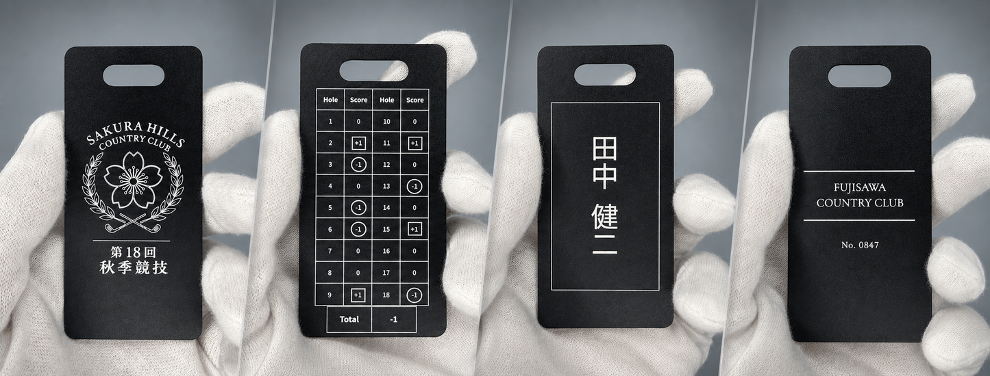 Foremark ゴルフバッグタグ | Golf Bag Tag