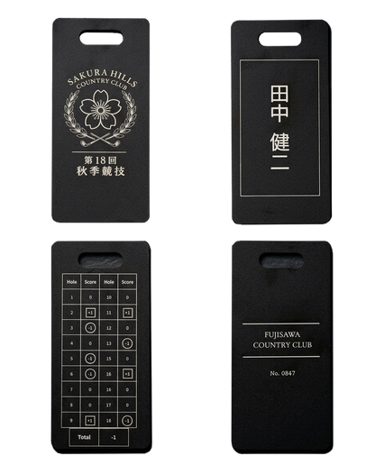 両面刻印オプション / Double-sided engraving